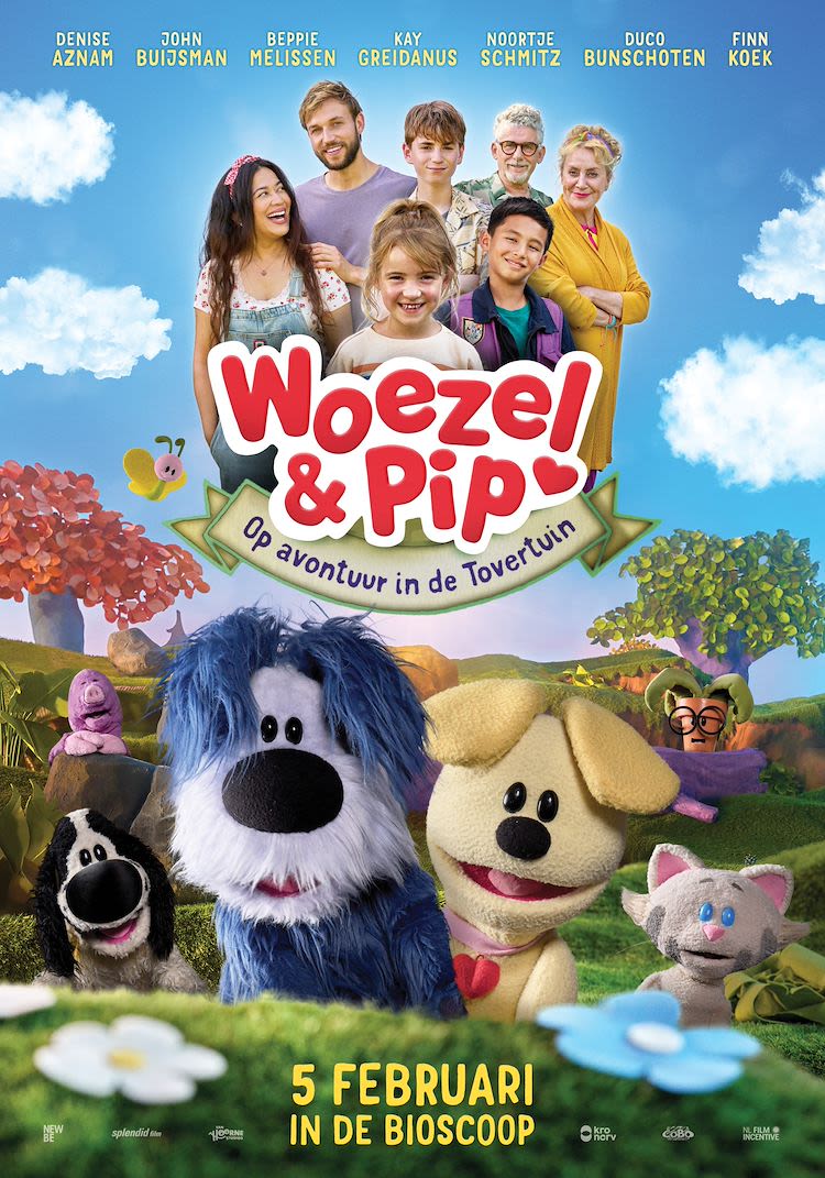 Filmposter van de film Woezel & Pip op Avontuur in de Tovertuin