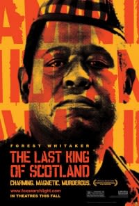 Filmposter van de film The Last King of Scotland