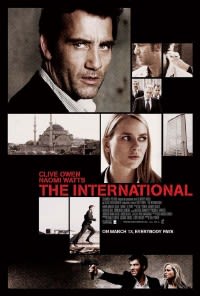 Filmposter van de film The International