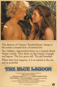 Filmposter van de film The Blue Lagoon (1980)