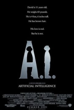 Filmposter van de film Artificial Intelligence: AI