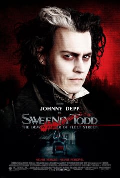 Filmposter van de film Sweeney Todd: The Demon Barber of Fleet Street
