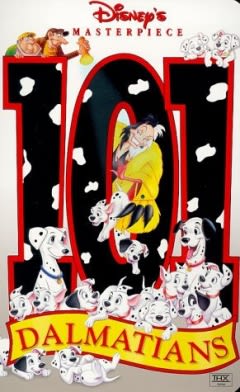 Filmposter van de film One Hundred and One Dalmatians (1961)