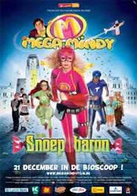 Filmposter van de film Mega Mindy en de Snoepbaron (2011)