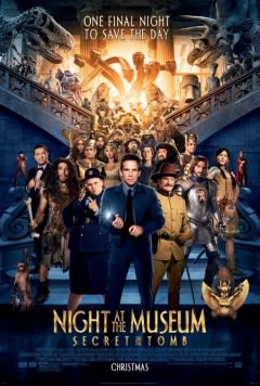 Filmposter van de film Night at the Museum: Secret of the Tomb