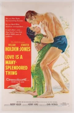Filmposter van de film Love Is a Many-Splendored Thing