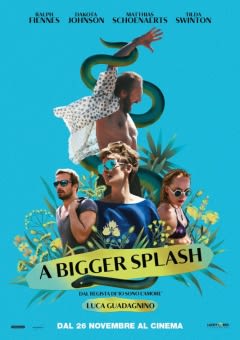 Filmposter van de film A Bigger Splash