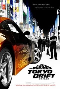 Filmposter van de film The Fast and the Furious: Tokyo Drift (2006)