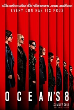 Filmposter van de film Ocean's Eight (2018)