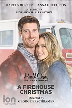 Filmposter van de film A Firehouse Christmas (2016)