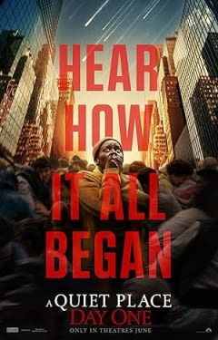Filmposter van de film A Quiet Place: Day One (2024)