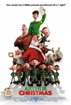 Filmposter van de film Arthur Christmas (2011)