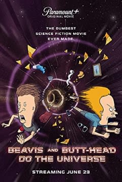 Filmposter van de film Beavis and Butt-Head Do the Universe