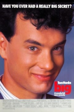 Filmposter van de film Big (1988)