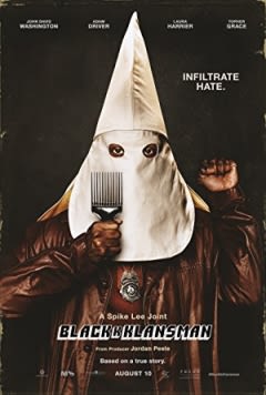 Filmposter van de film BlacKkKlansman