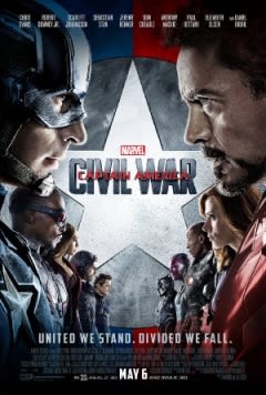 Filmposter van de film Captain America: Civil War