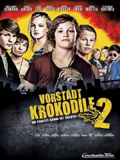 Filmposter van de film De krokodillenbende slaat terug