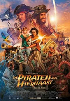 Filmposter van de film De Piraten van Hiernaast