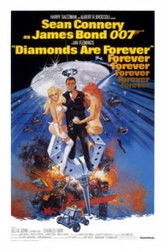 Filmposter van de film Diamonds Are Forever (1971)