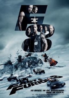 Filmposter van de film Fast & Furious 8 (2017)