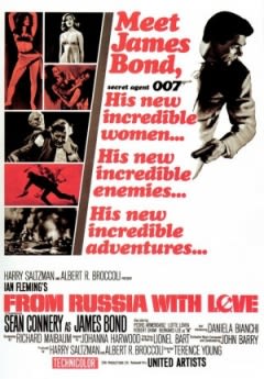 Filmposter van de film From Russia with Love (1963)