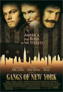 Filmposter van de film Gangs of New York