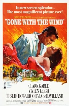 Filmposter van de film Gone with the Wind (1939)