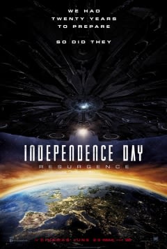 Filmposter van de film Independence Day: Resurgence