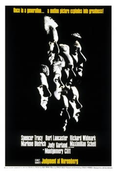 Filmposter van de film Judgment at Nuremberg (1961)