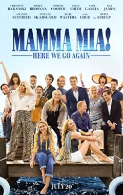 Filmposter van de film Mamma Mia! Here We Go Again