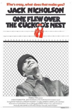 Filmposter van de film One Flew Over the Cuckoo's Nest