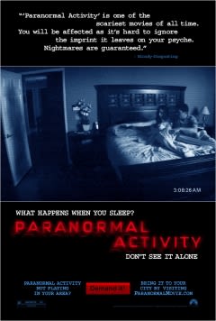 Filmposter van de film Paranormal Activity (2007)