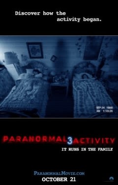 Filmposter van de film Paranormal Activity 3 (2011)