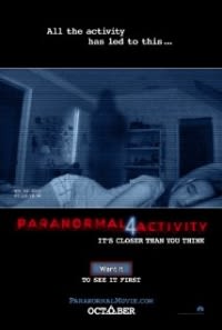 Filmposter van de film Paranormal Activity 4 (2012)