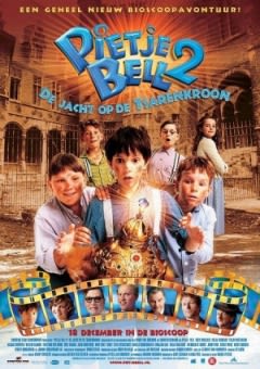 Filmposter van de film Pietje Bell II: De jacht op de tsarenkroon