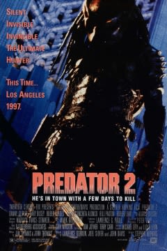 Filmposter van de film Predator 2