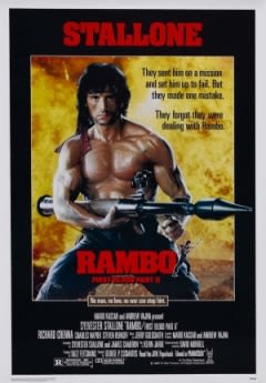 Filmposter van de film Rambo: First Blood Part II