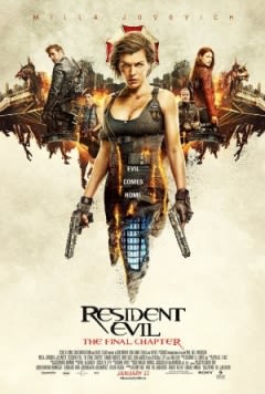 Filmposter van de film Resident Evil: The Final Chapter