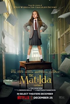 Filmposter van de film Roald Dahl's Matilda the Musical