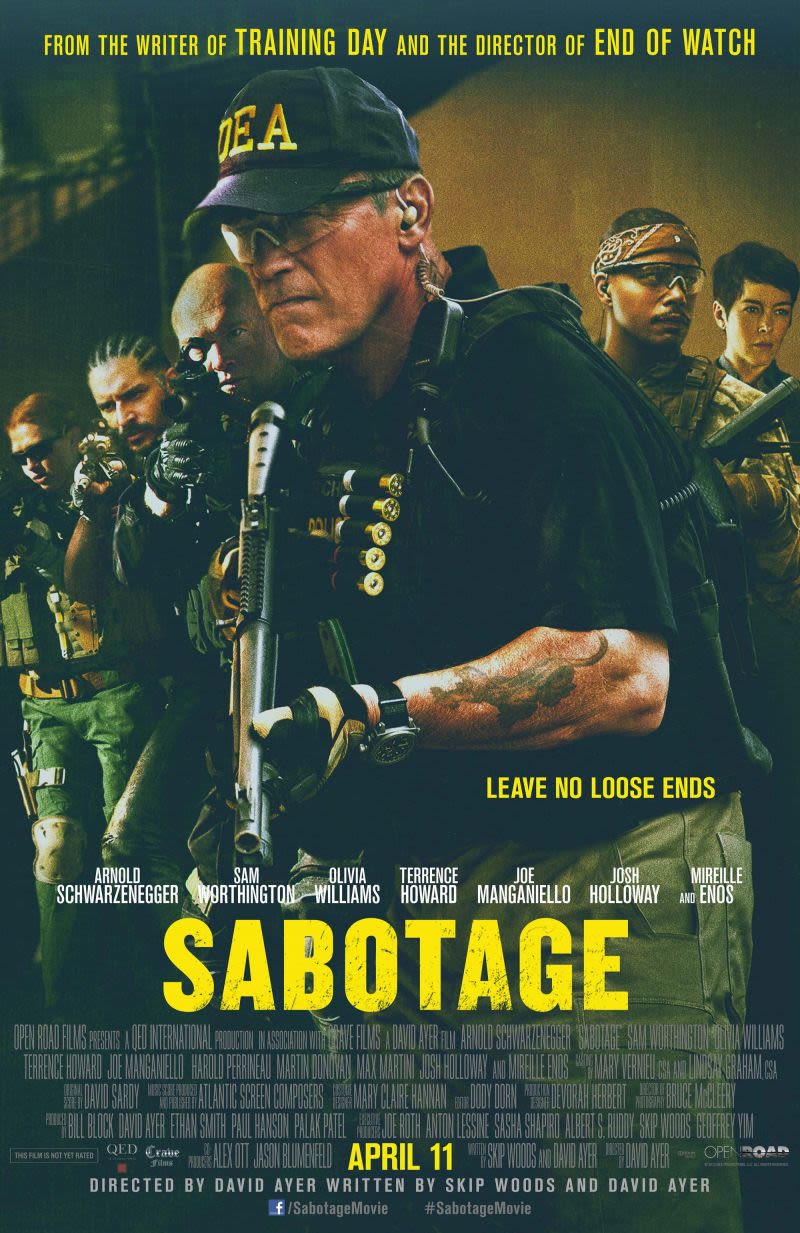 Filmposter van de film Sabotage