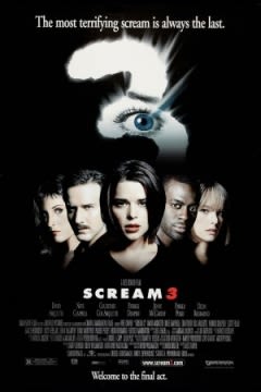 Filmposter van de film Scream 3