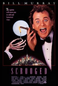 Filmposter van de film Scrooged (1988)