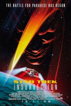 Filmposter van de film Star Trek: Insurrection (1998)