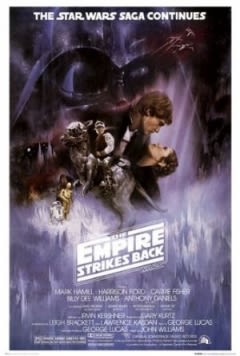 Filmposter van de film Star Wars: Episode V - The Empire Strikes Back