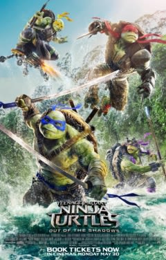 Filmposter van de film Teenage Mutant Ninja Turtles: Out of the Shadows