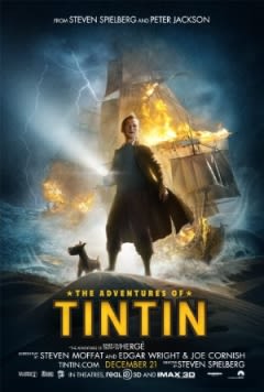 Filmposter van de film The Adventures of Tintin