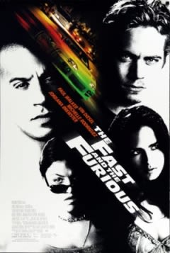 Filmposter van de film The Fast and the Furious (2001)