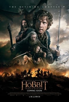 Filmposter van de film The Hobbit: The Battle of the Five Armies