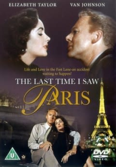 Filmposter van de film The Last Time I Saw Paris