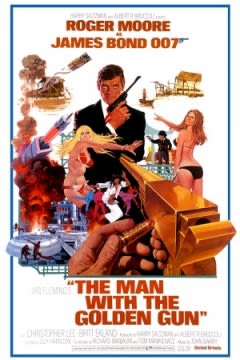 Filmposter van de film The Man with the Golden Gun